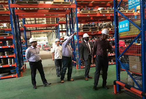 Sudan guests visit KOSUN Factory